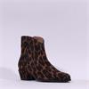 Wonders Fei Low Heel Western Boot - Leopard Skin